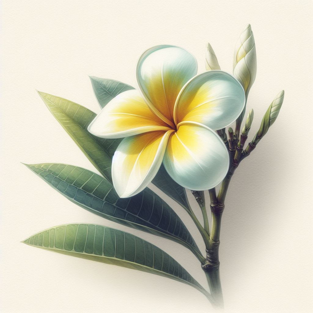 Frangipani | Diamond Painting