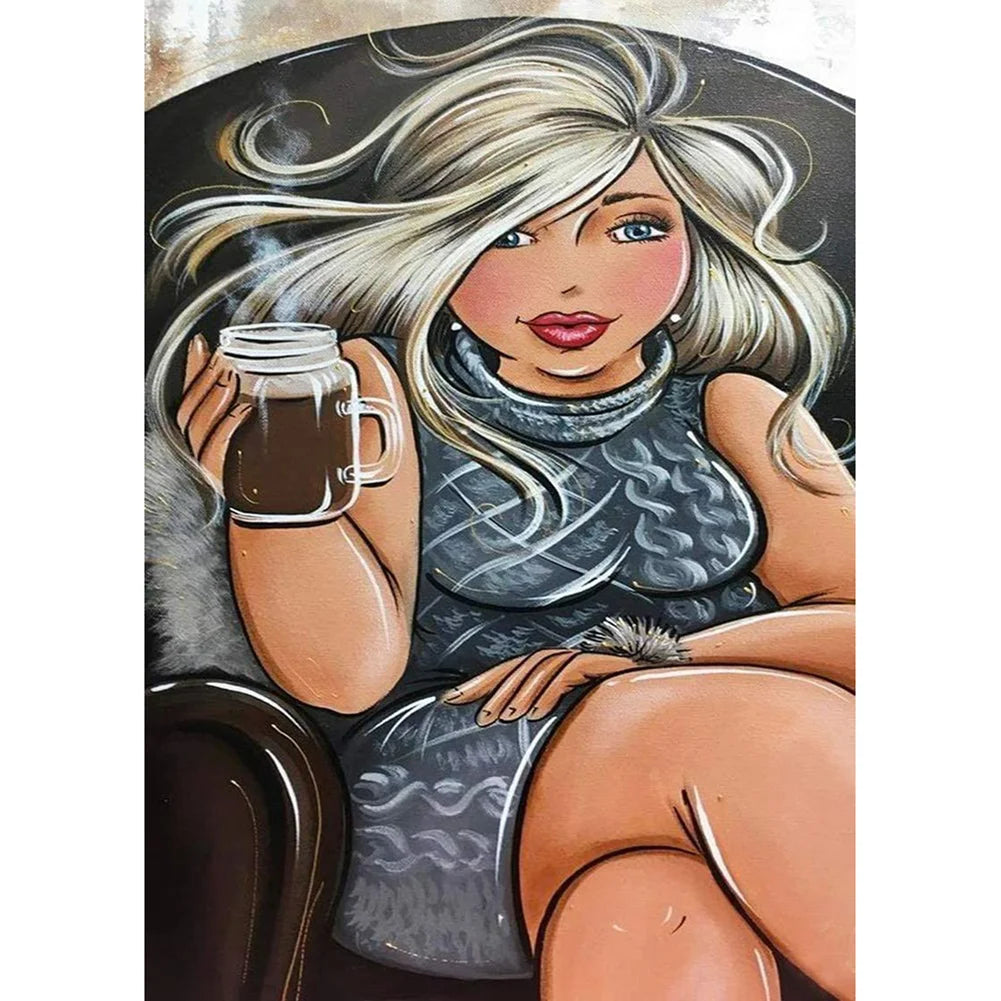 Beautiful Girl | Cross Stitch Embroidery