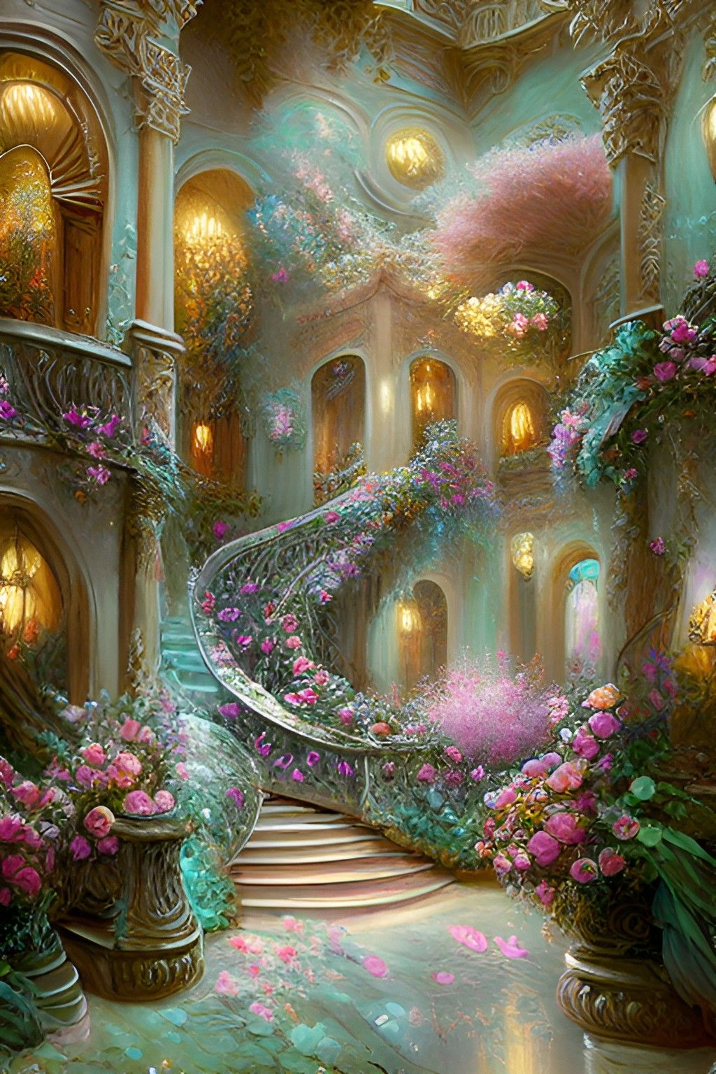 Stairs | Diamond Painting