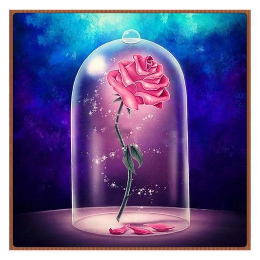 Pink Rose | Diamond Painting
