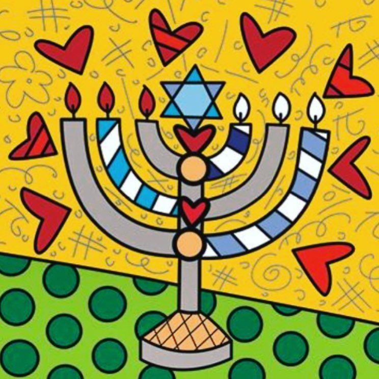 Jewish Hanukkah Judaica | Diamond Painting