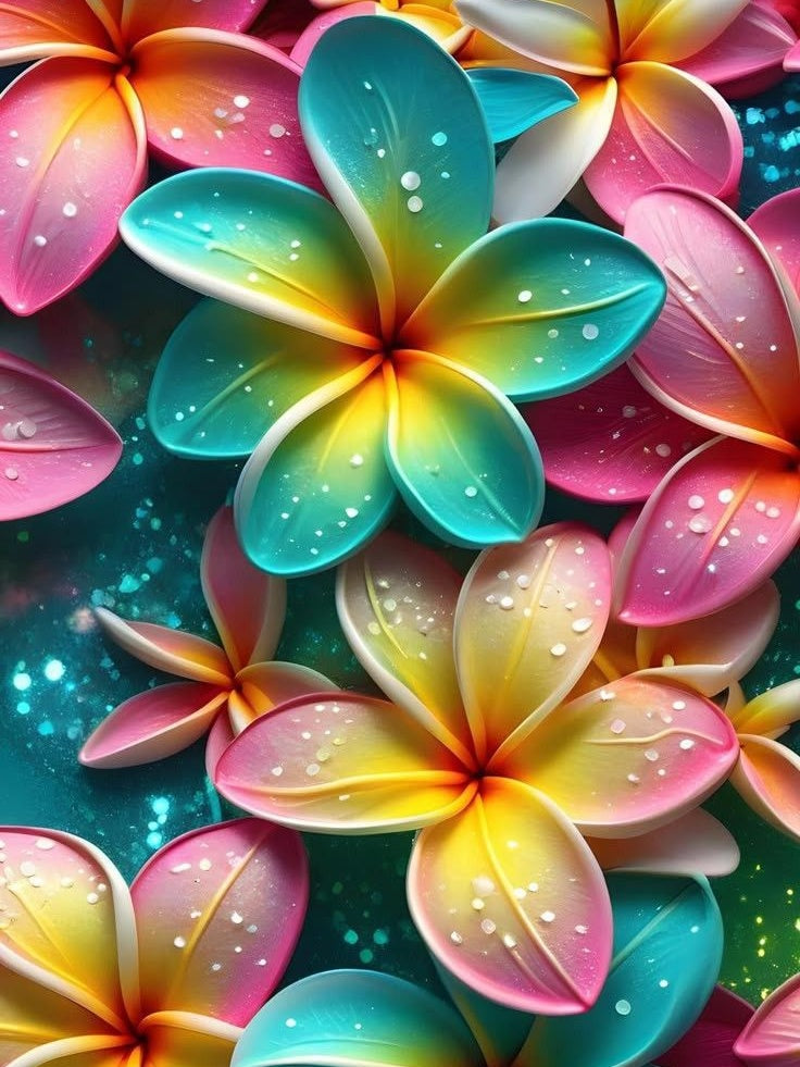 Frangipani | Diamond Painting