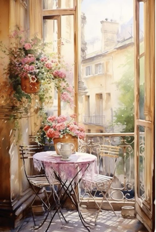 Balcony | Diamond Painting