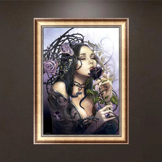 Beautiful Girl | Diamond Painting