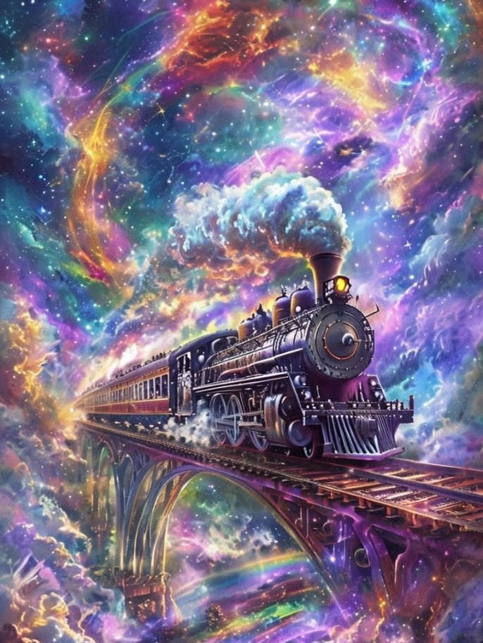 Train | Diamond Painting