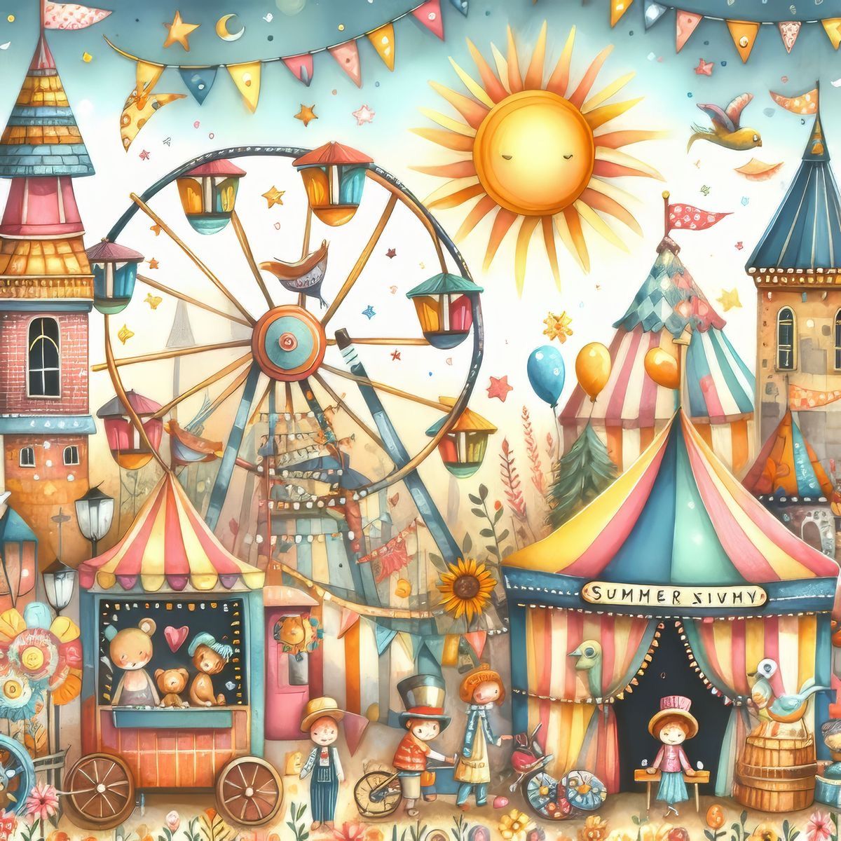 Amusement Park | Diamond Painting