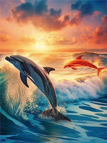 Dolphin | Cross Stitch Embroidery