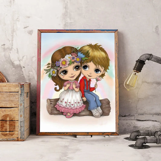 Beautiful Girl | Diamond Painting