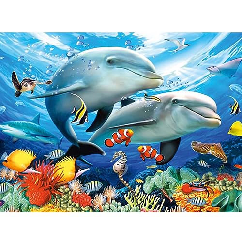 Dolphin | Cross Stitch Embroidery
