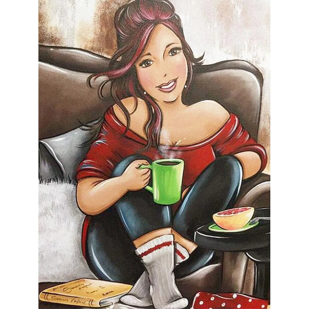 Beautiful Girl | Cross Stitch Embroidery