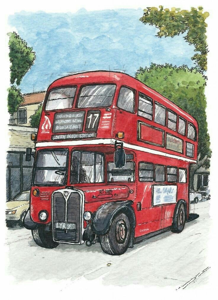 London Bus | Diamond Painting