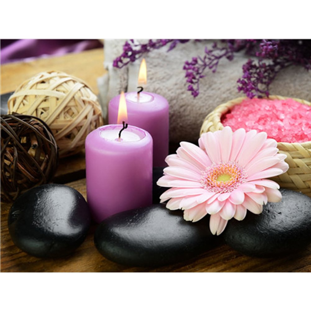 Candle Flower | Diamond Painting