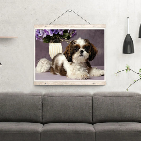 Cute Dog Maltese | Diamond Painting
