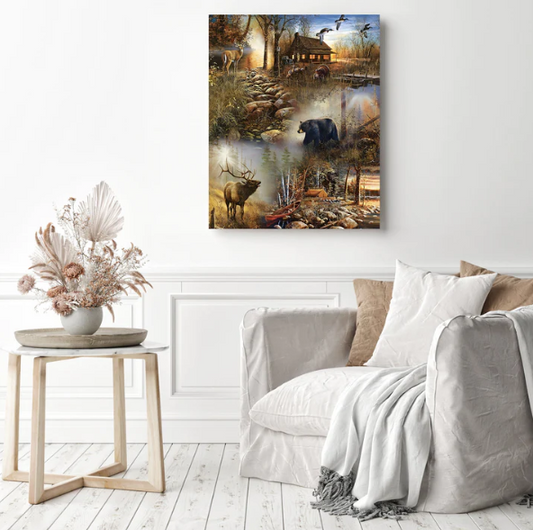 Wild Forest Paradise | Diamond Painting