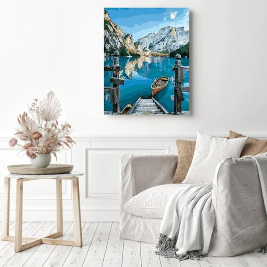 Boat On The Lake | Diamond Painting
