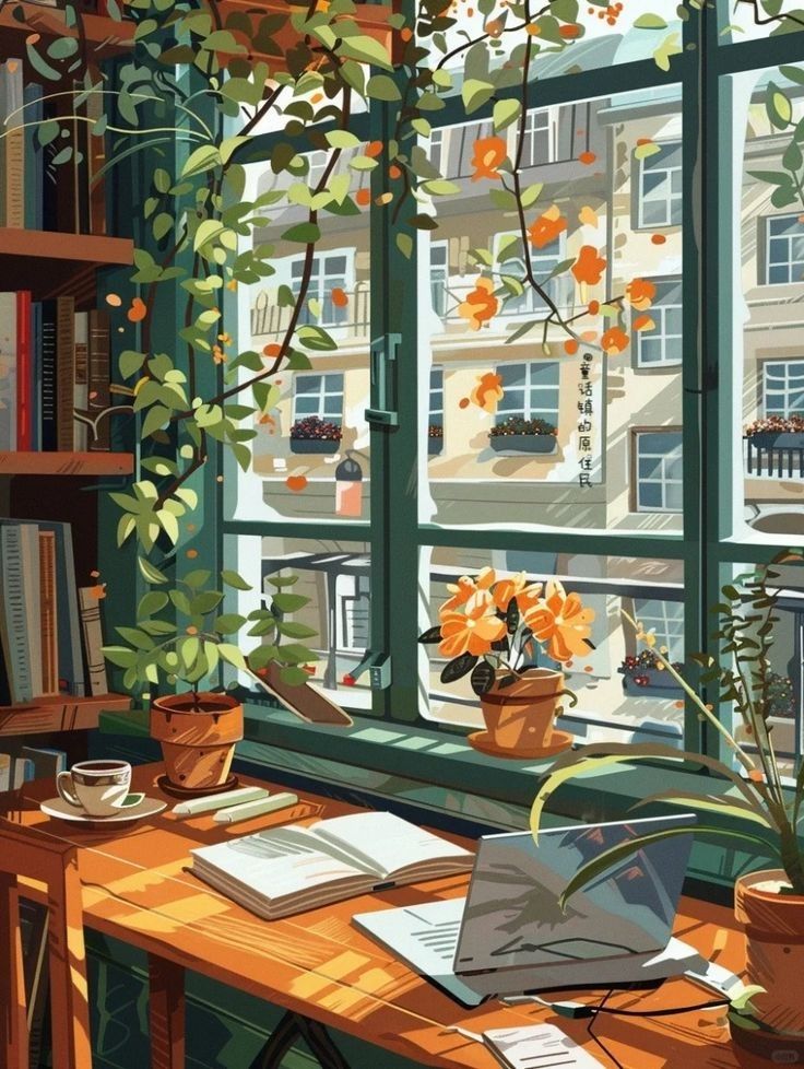 Window Landscape | Diamond Painting