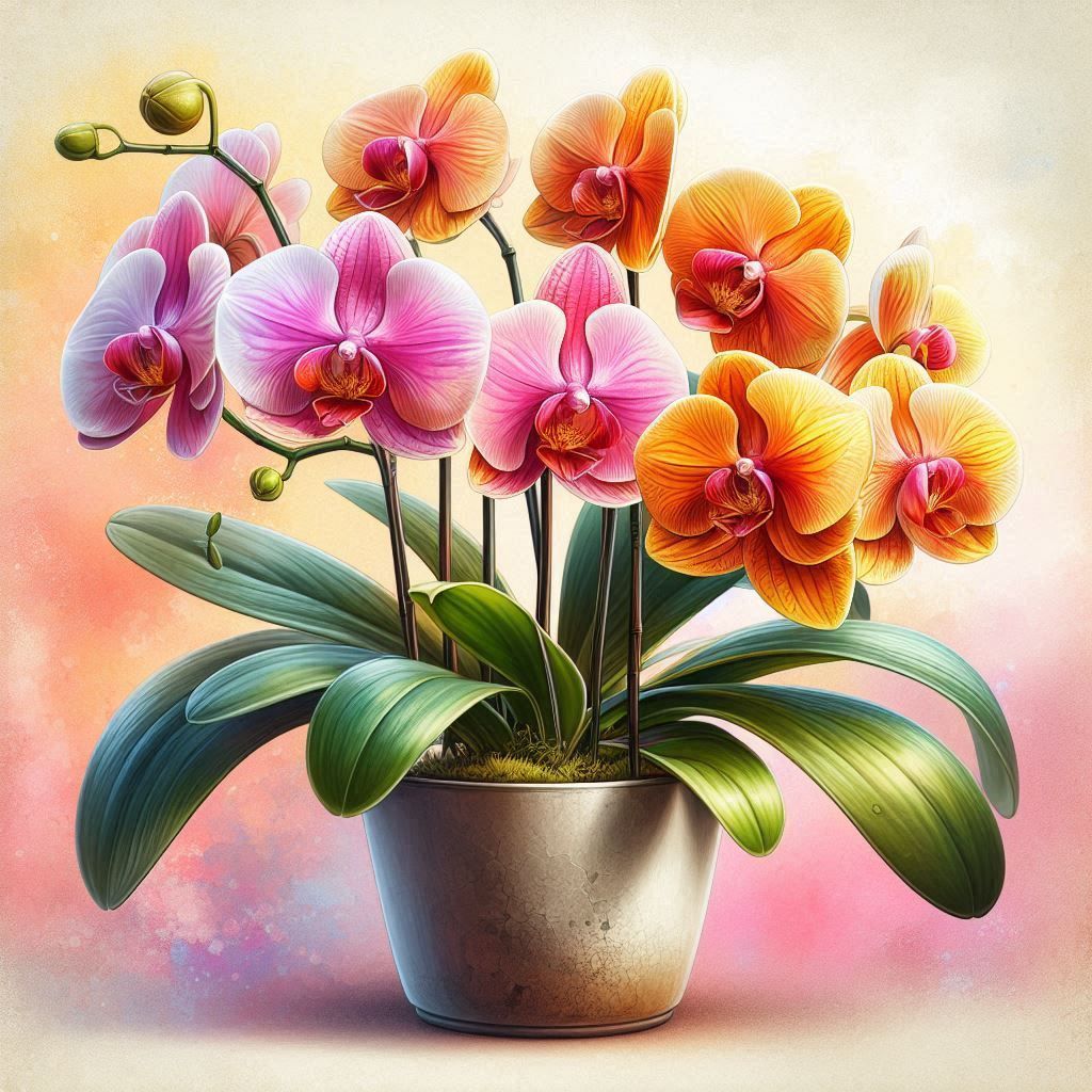 Orchids | Diamond Painting