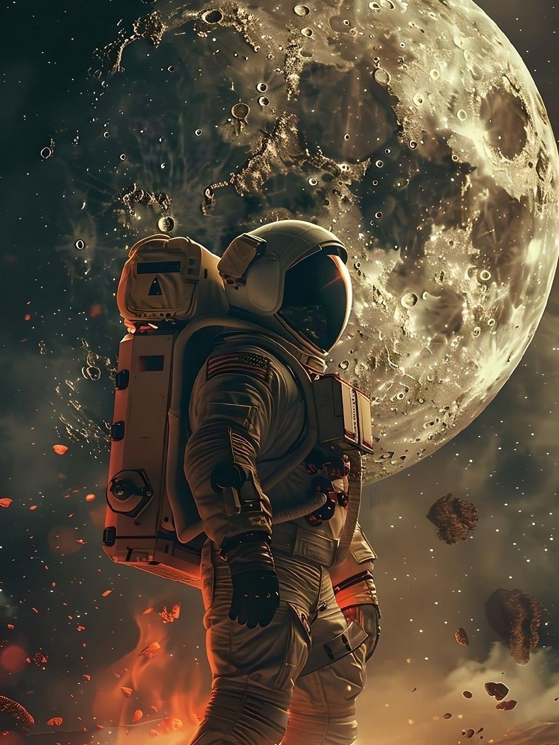 Astronaut | Diamond Painting