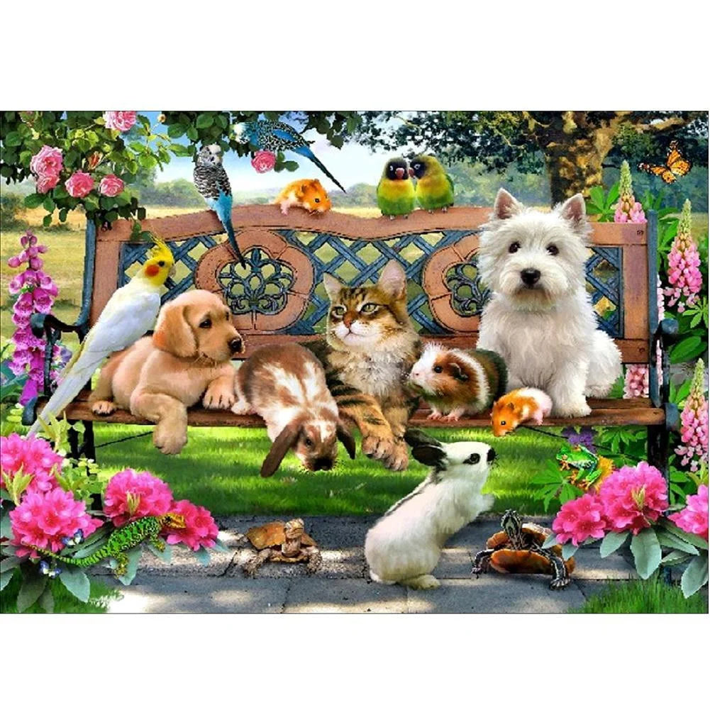Animal Dog | Cross Stitch Embroidery