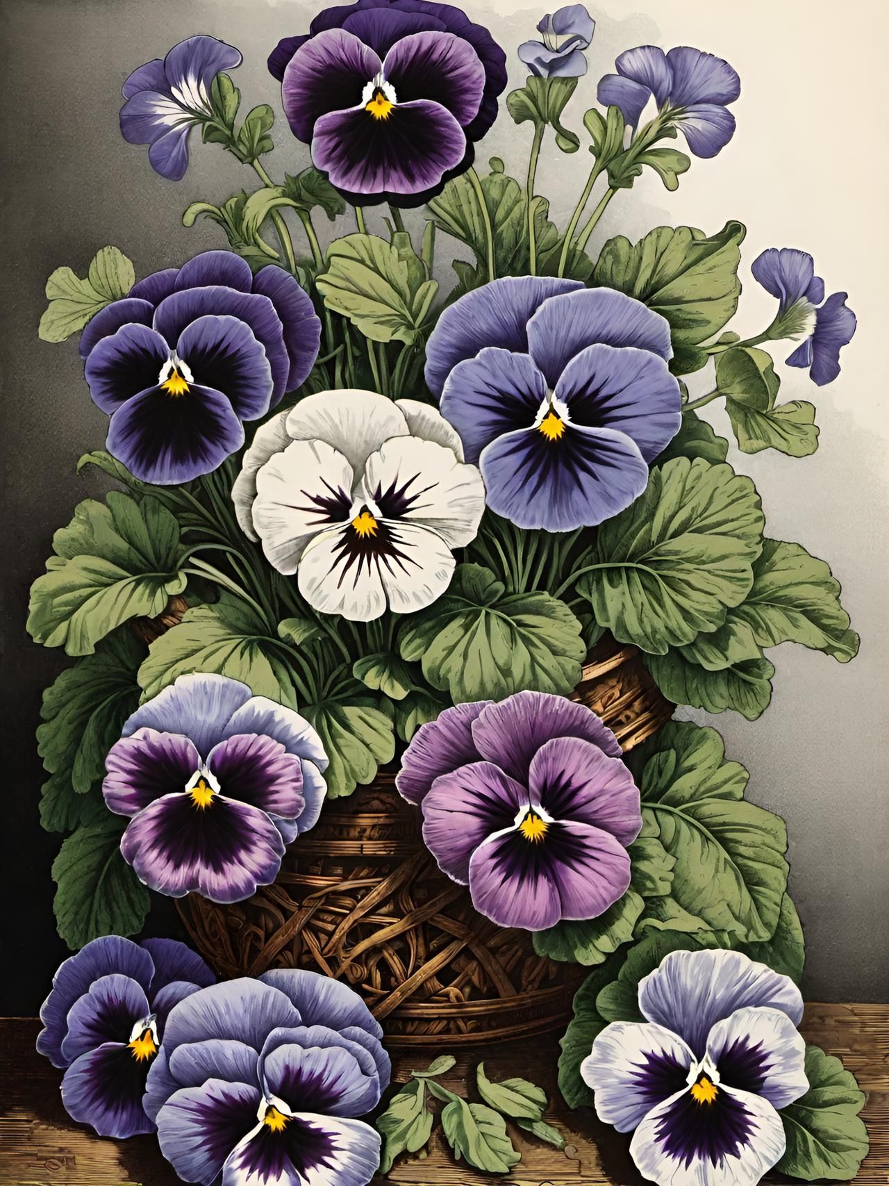 Pansy | Diamond Painting