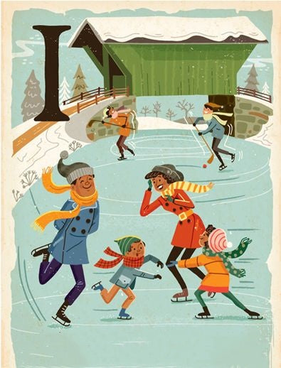 Ice Skates | Diamond Painting