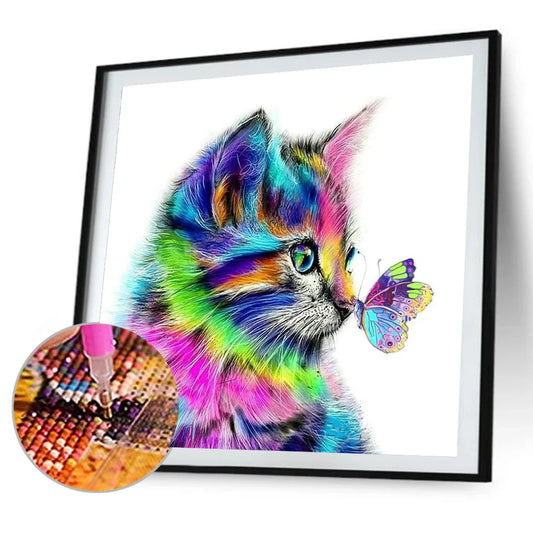 Colorful Cat | Diamond Painting