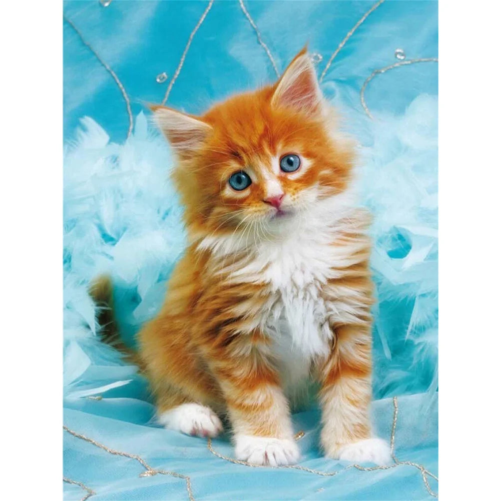 Maine Coon Cat | Cross Stitch Embroidery