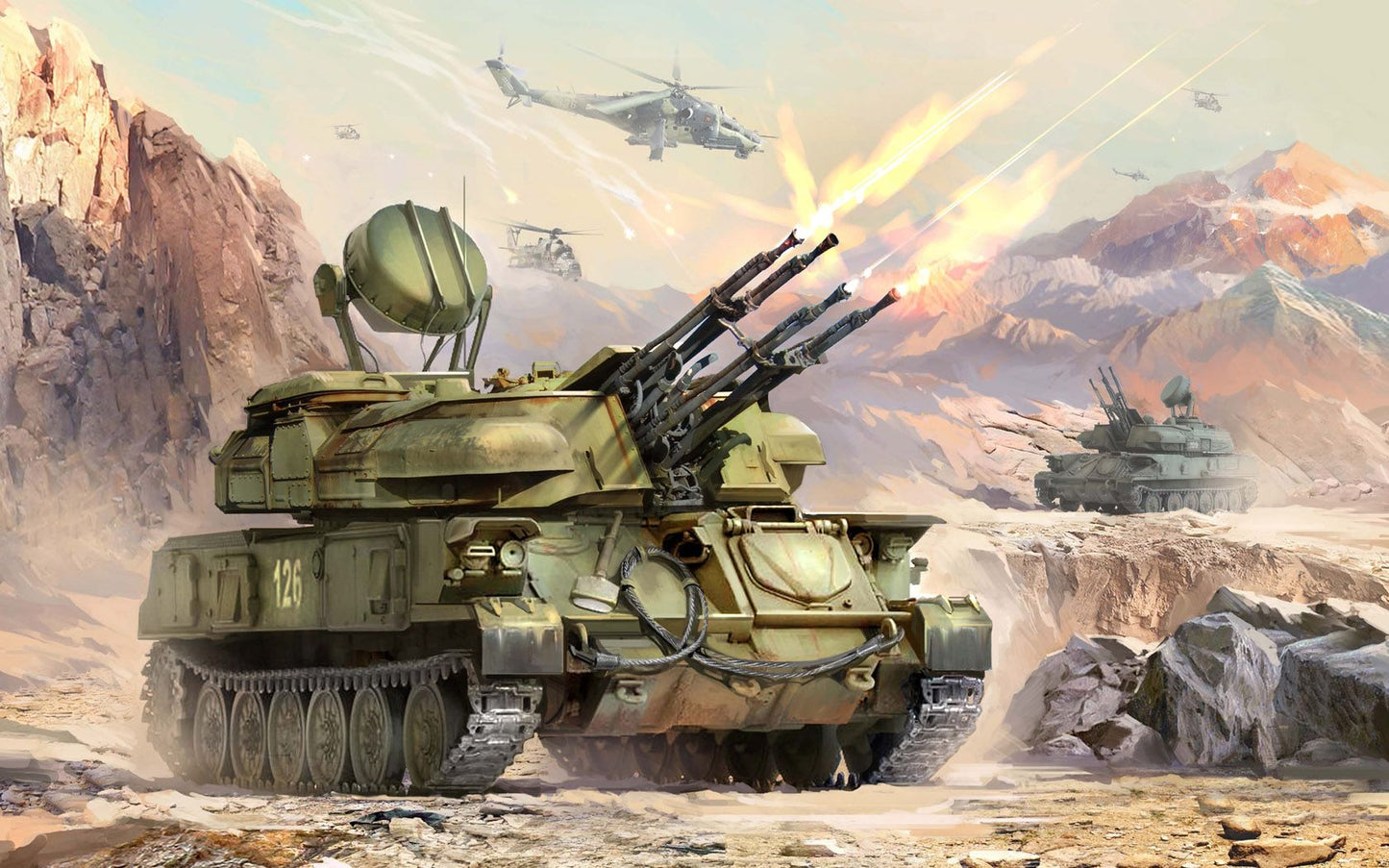 Tank | Diamond Painting