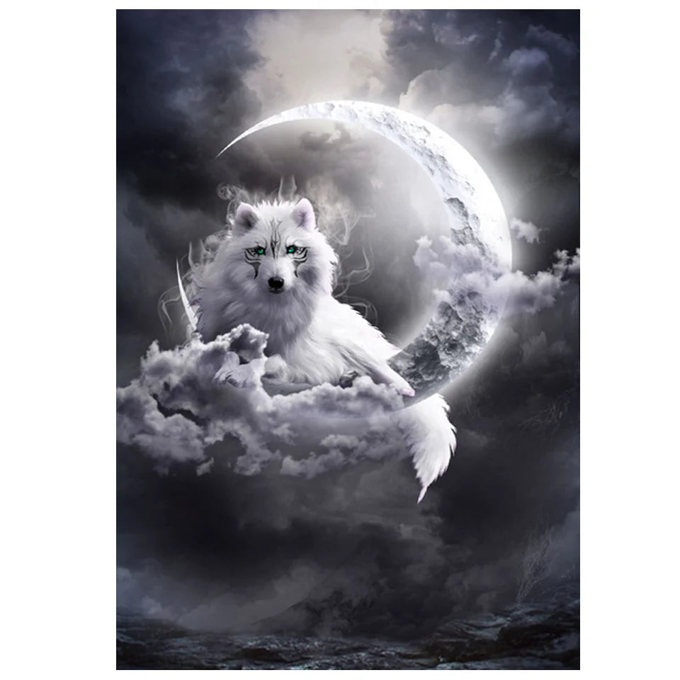 Wolf | Cross Stitch Embroidery