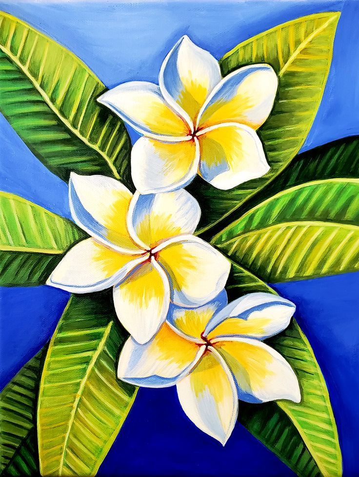 Frangipani | Diamond Painting