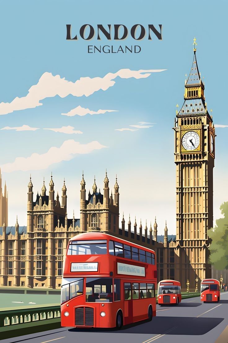 London Bus | Diamond Painting
