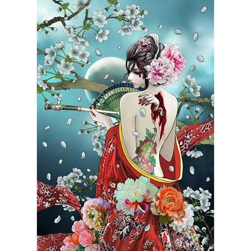 Beautiful Girl | Cross Stitch Embroidery