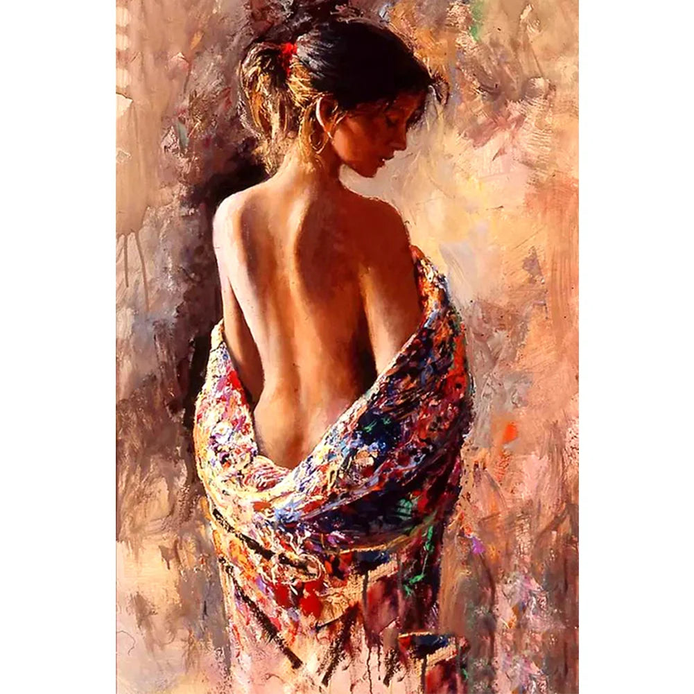 Beautiful Girl | Cross Stitch Embroidery
