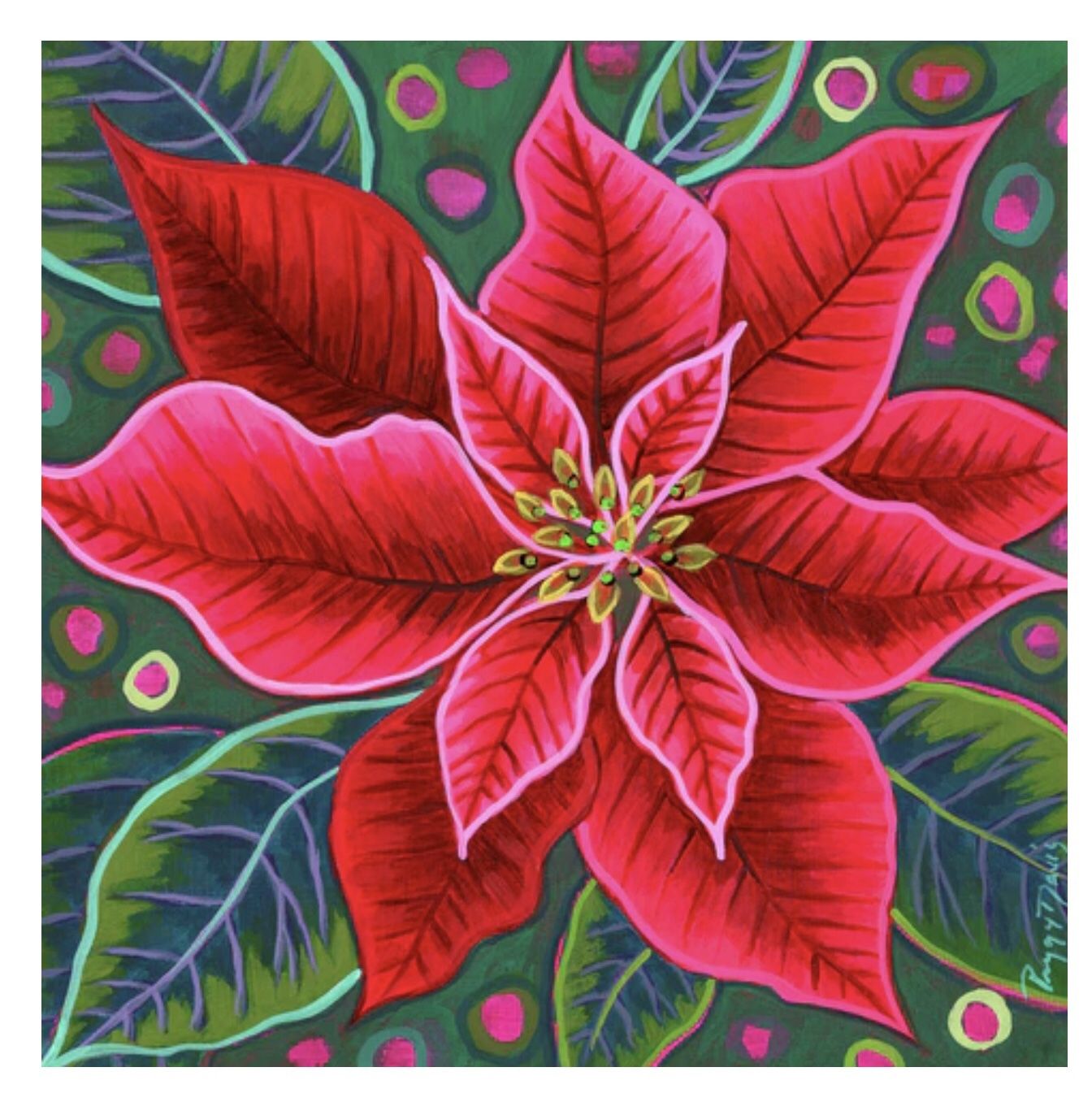 Poinsettia | Diamond Painting