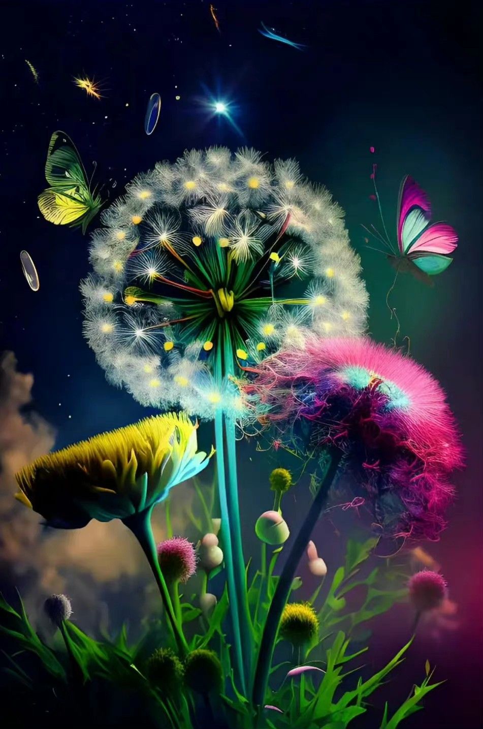 Dandelion | Diamond Painting