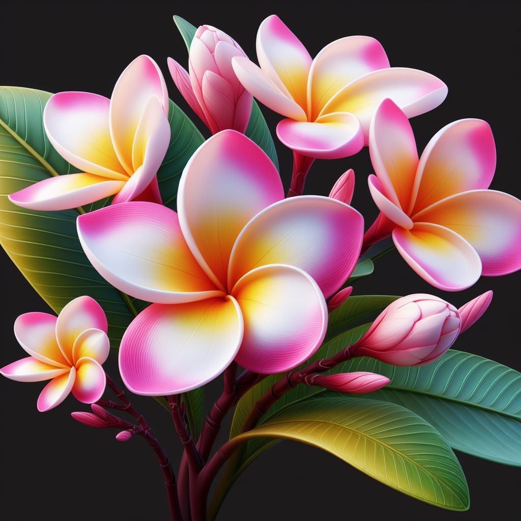 Frangipani | Diamond Painting