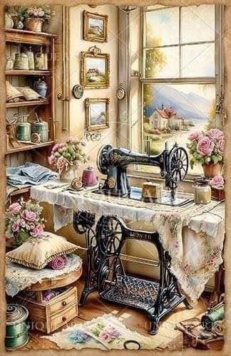 Sewing Machine | Diamond Painting
