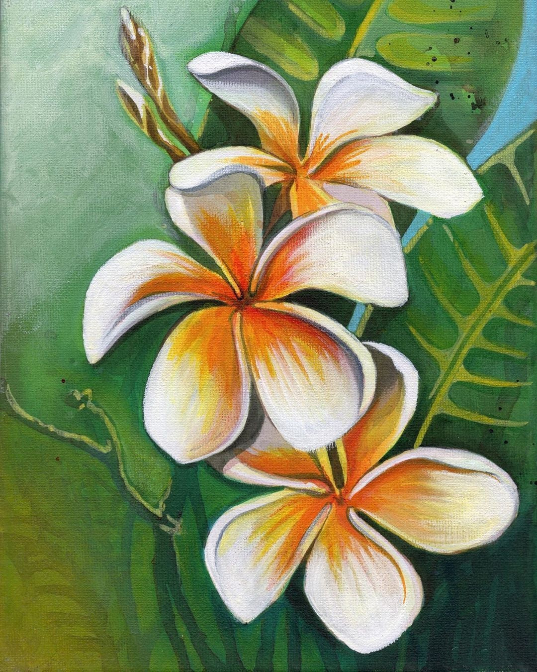 Frangipani | Diamond Painting