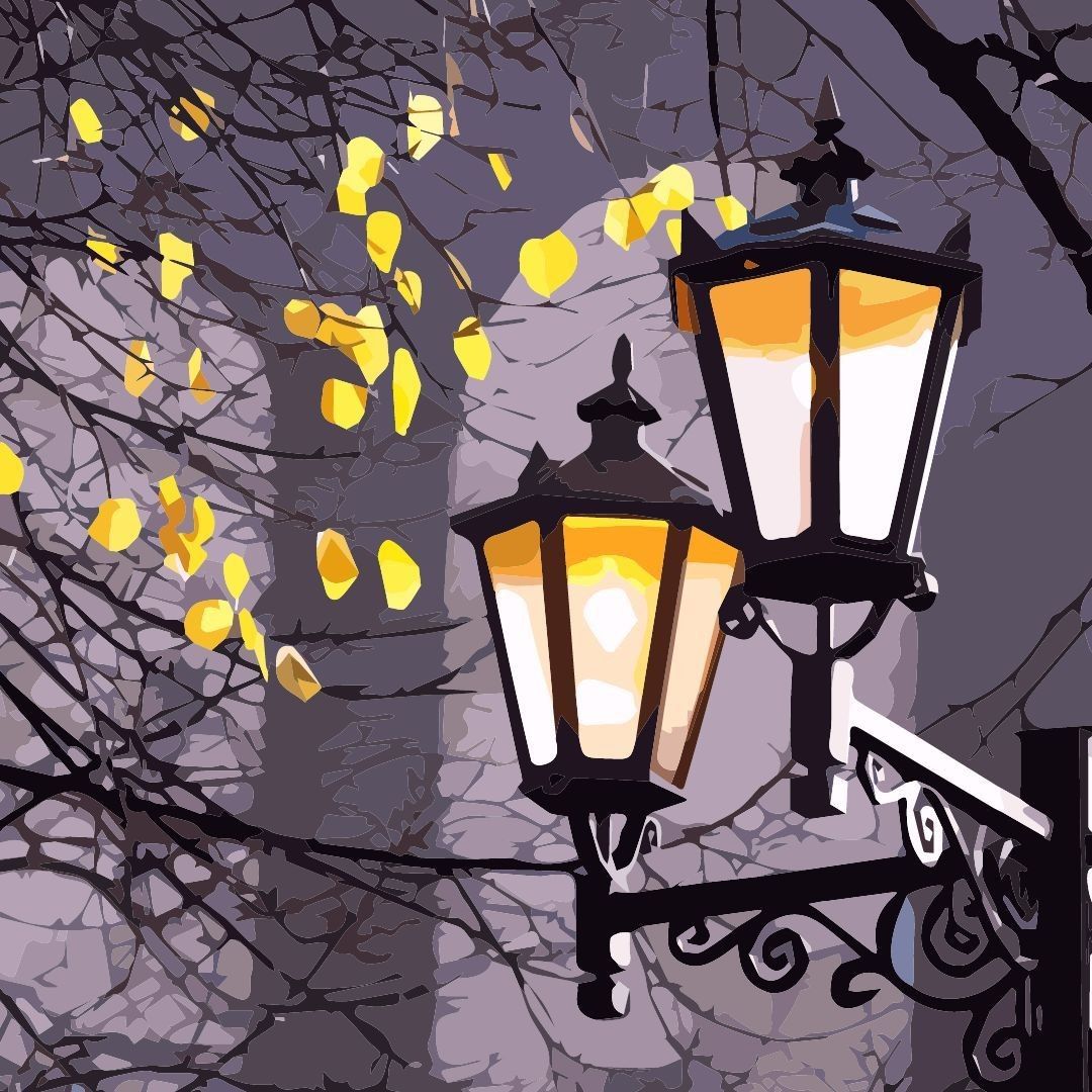Street Lamp | Diamond Painting