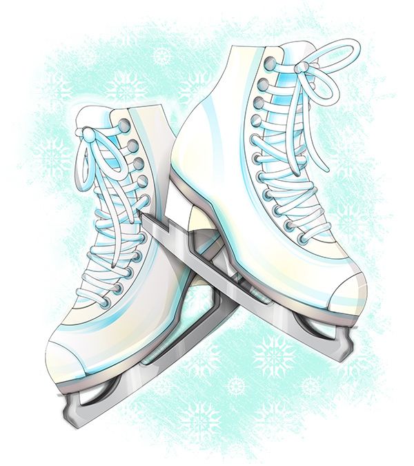Ice Skates | Diamond Painting