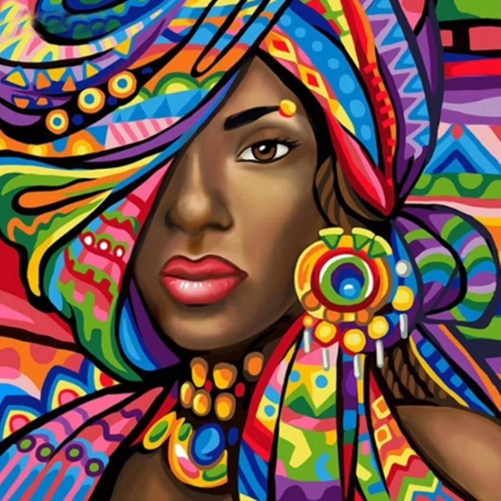 Beautiful Girl | Cross Stitch Embroidery