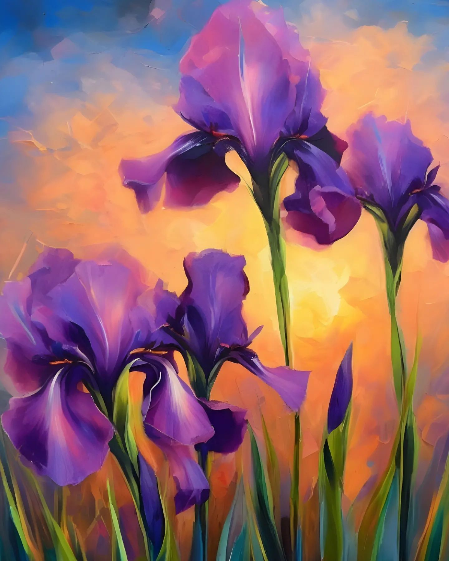 Iris | Diamond Painting