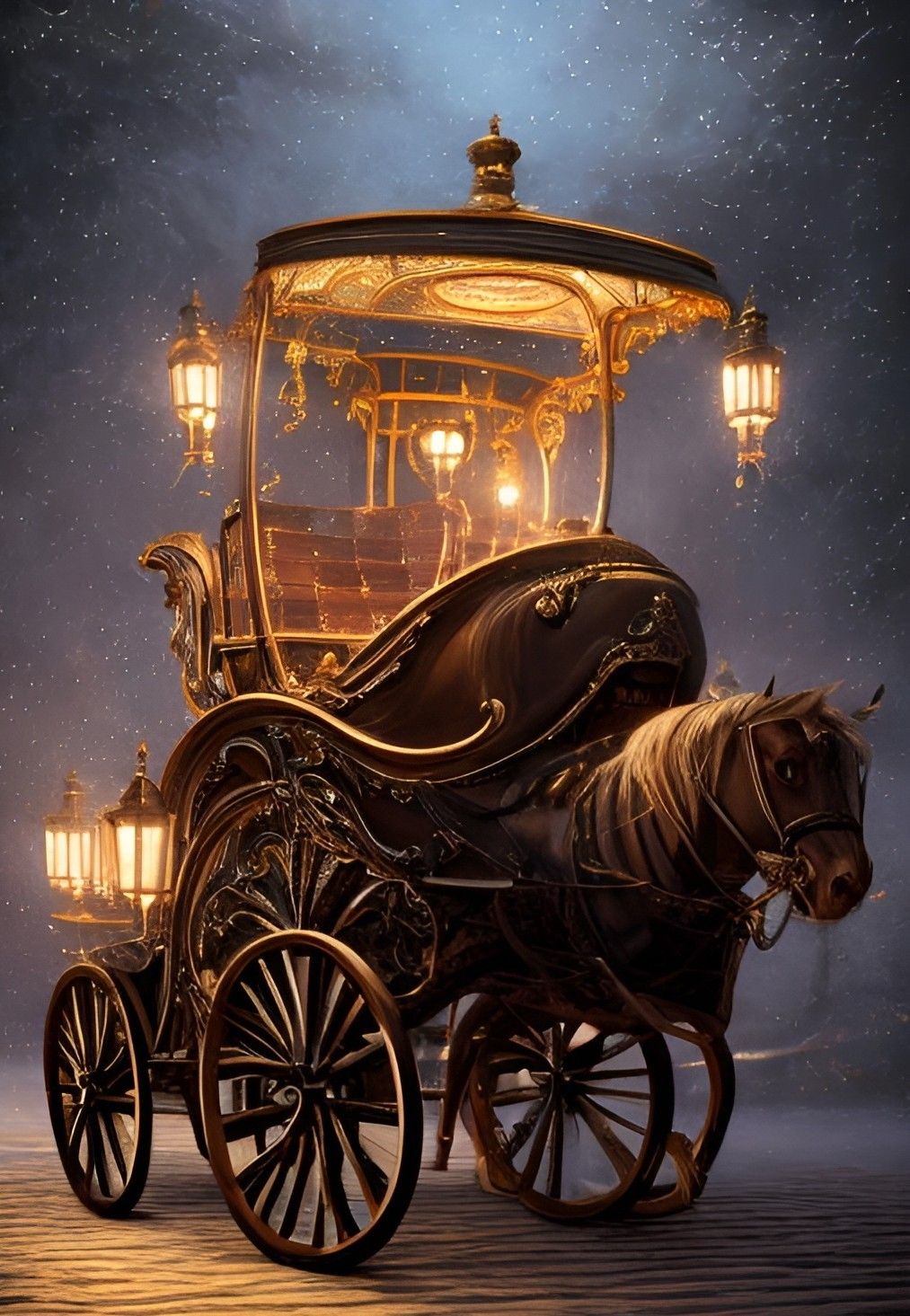 Carriage | Diamond Painting