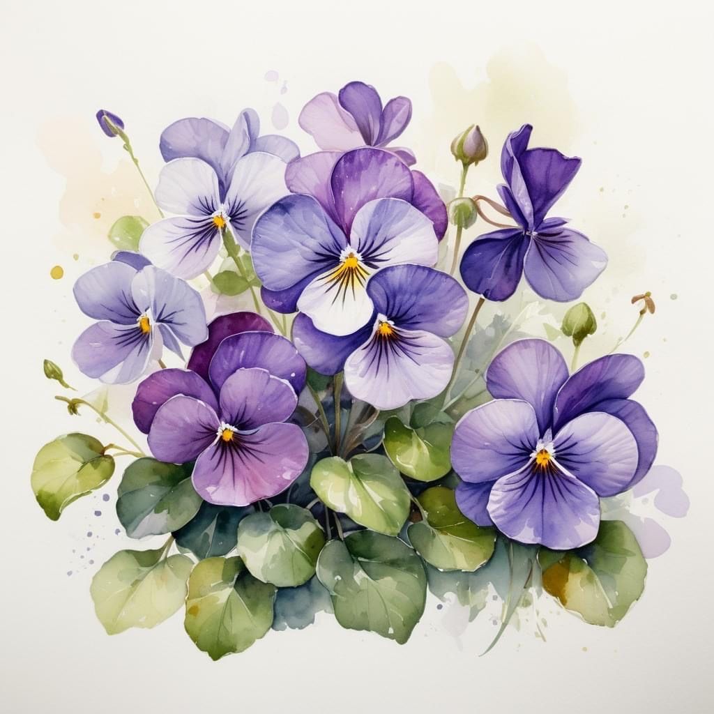 Pansy | Diamond Painting