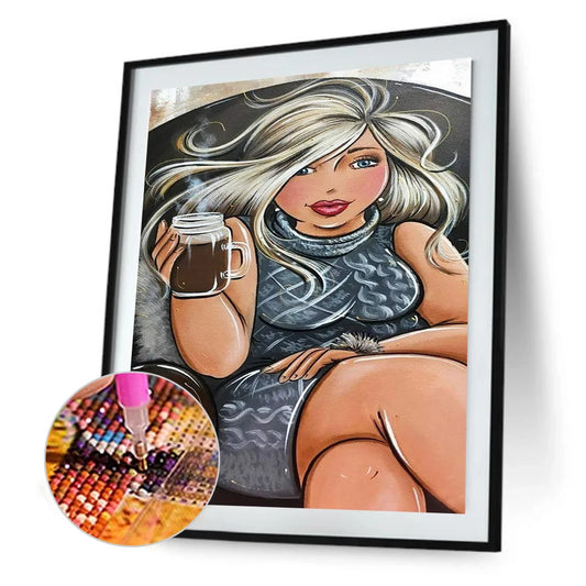 Beautiful Girl | Diamond Painting