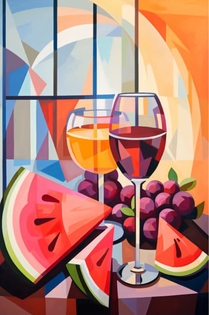 Wine Glass | Diamond Painting