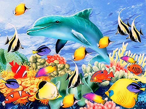 Dolphin | Cross Stitch Embroidery