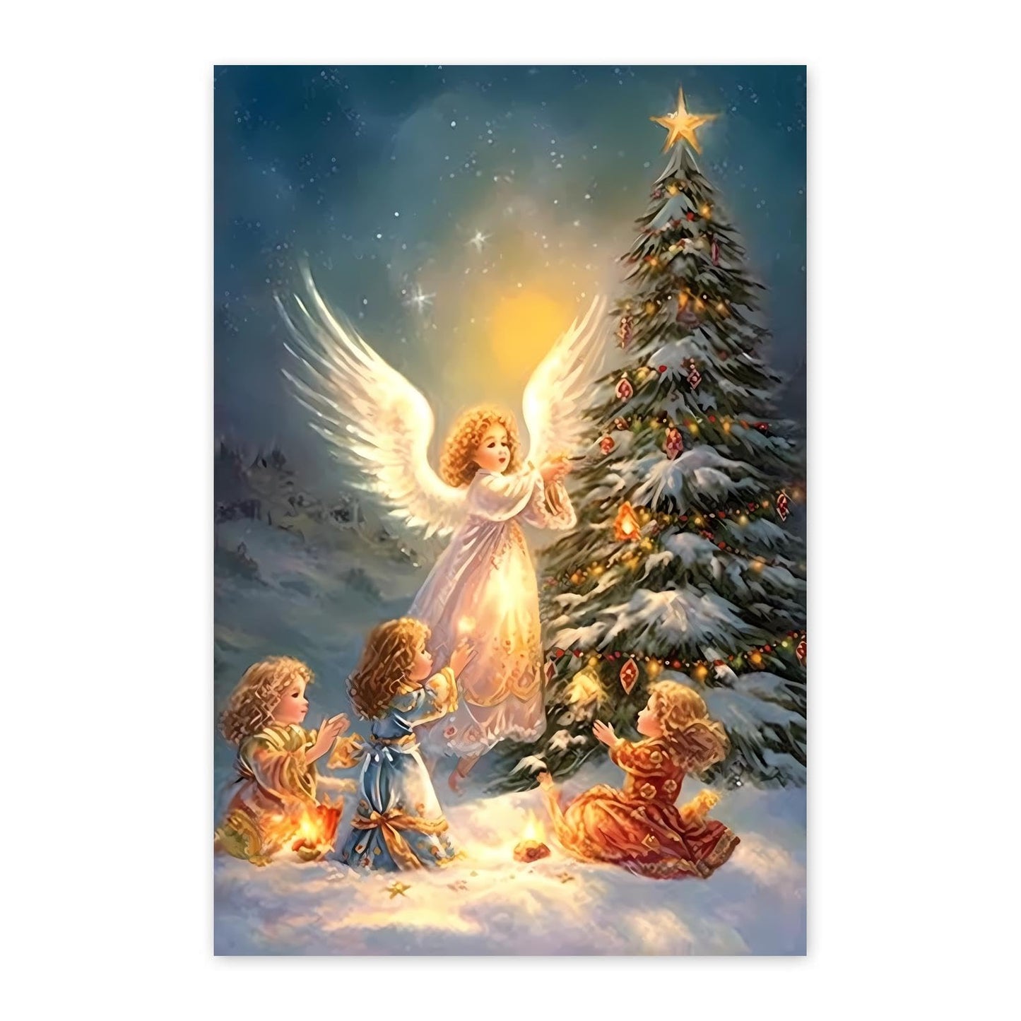 Angel Christmas | Cross Stitch Embroidery
