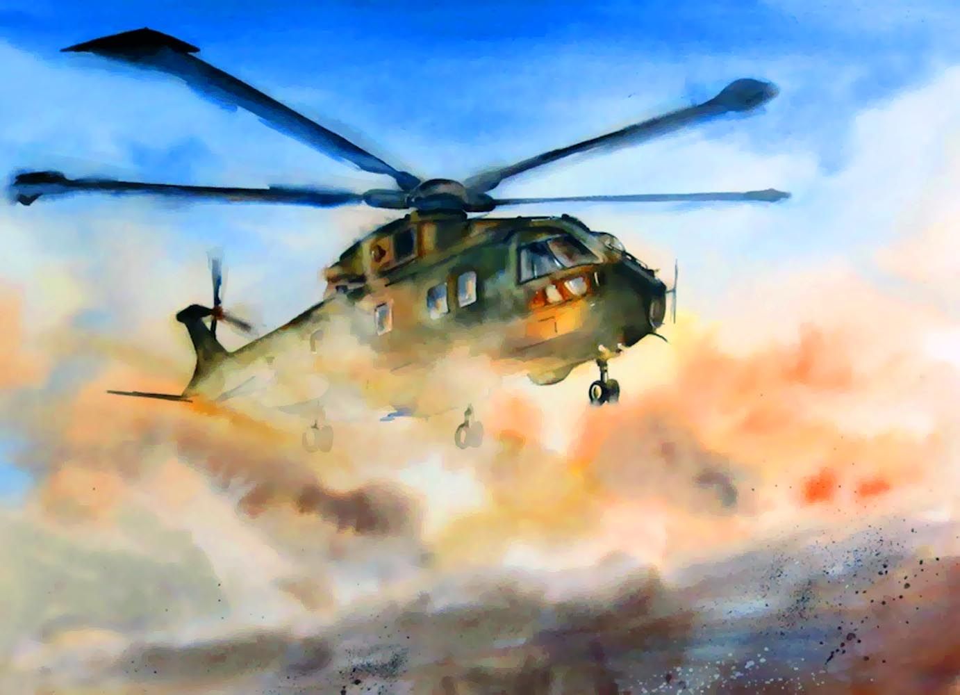 Helicopter | Diamond Painting
