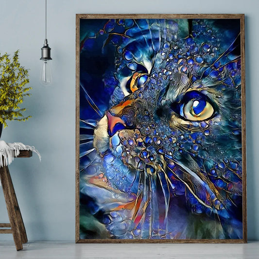Colorful Cat | Diamond Painting